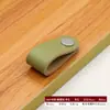 Mesita de Noche Puerta de Armario Asa de Cuero Colorida Nórdico Moderno Minimalista Agujero Único Asa de Cuero Asa de Cuero para Muebles