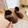 Zapatos Birkenstock para Niñas 2026 Otoño Cómodos Suela Suave Nuevo Estilo Slip-On Perezoso Suela Suave Botas de Cuero para Niños