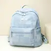 Mochila Feminina Estilo Novo 2026, Fashion e Simples, Grande Capacidade, Bolsa Tendência de Cor Sólida, Mochila Estudante de Alta Qualidade Estilo Coreano