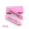 Ferramentas de Nail Art Mini Lixa Esponja Bloco Polidor Dupla Face Lixa para Moldar e Polir Unhas Pode Personalizar o Logo