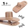 Nova Atualizada Tenda ao Ar Livre Clip Canopy Tenda Toldo Windproof Fivela Fixa Clipe de Plástico Corda de Vento Fivela Shark Clip