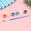 Kit de Pigmento Acrílico para Pintura Colorida DIY Infantil 2ml12 Cores Pigmento Siaman Pigmento Acrílico para Pintura de Pipa Cerâmica
