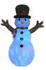Bebé de Nieve Inflable Navideño, Muñeco de Nieve Inflable Navideño para Decoración de Centro Comercial, Accesorios para Decoración de Eventos, Suministros Inflables Navideños