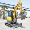 Escavadeira Mini 35U Fabricante de Marca 35U Mini Excavator Cotação de Vendas 35U Mini Excavator