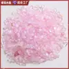 Piedra Triturada de Cuarzo Rosa Natural Piedra Cruda Partículas Pequeñas Piedra para Acuario Maceta Piedra de Paisajismo para Acuario Pulsera Piedra Desmagnetizante Purificadora