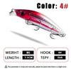 Nuevo producto, cebo de tiro largo Mino Luya, sistema de mosca muerta, cebo falso, cebo duro, cebo de imitación para pesca salvaje, 8G, venta al por mayor