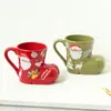 Tazas de Pareja Lindas para Hombre y Mujer, Tazas, Vasos de Agua de Cerámica, Regalos de Cumpleaños, Regalos de Navidad para Maestros, Tazas de Café Prácticas