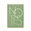 En Stock Minimalista Cuaderno de Letras Personalizado Simple Estilo Ins Tapa Blanda Diario de Estudiante Diario de Alto Valor