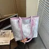 Bolso Tote de Mano Nuevo Cuadros Chinos para Mujer Bolso 2025 Otoño Nuevo Bolso de Hombro de Gran Capacidad Bolso de Flor Bajo el Brazo Elegante