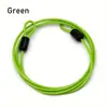 Cerradura con Código de Descuento, Cable de Acero Recubierto de Goma, Ropa para Coche, Cuerda Antirrobo para Equipaje, Tendedero Exterior, Candado para Bicicleta, Cable de Acero