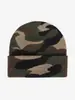 Chapéus de Tricô Populares de Venda Cruzada para Comércio Exterior Chapéus Europeus e Americanos Tendência Nova Pulôver Camuflagem Teia de Aranha Chapéus Jacquard para Homens e Mulheres