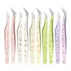Set Multifuncional de Pinzas de Acero Inoxidable de Alta Precisión Pegatinas Decorativas para Diario Dopamina Clip Auxiliar de Delfín Clip de Pluma Dorada