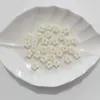 Nuevas Cuentas Sueltas Luminosas Perladas Huecas de Estrella de Cinco Puntas con Agujero Recto para Correas de Teléfono DIY, Estuches para Bolígrafos, Cadenas y Otros Accesorios