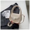 Bolso Pequeño Estilo Coreano Transfronterizo para Mujer, Versátil de Verano 2026 Nuevo Bolso Cruzado Texturizado de Moda, Bolso de Mano Popular de Moda