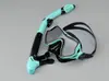Conjunto de Snorkel, Óculos de Mergulho de Silicone para Adultos, Tubo de Respiração, Máscara de Mergulho Anti-Nevoeiro de Alta Definição, Fornecimento Transfronteiriço