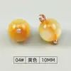 Botones redondos perlados de colores 10MM para cheongsam, traje Tang, Hanfu, 12 colores disponibles, botones para camisa en stock para venta al por mayor