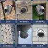 Tapa de Viento de Acero Inoxidable 304 Cubierta a Prueba de Viento Engrosada Cubierta a Prueba de Insectos para Ventilación de Campana Extractora de Pared Exterior de Baño