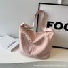 Bolso de gran capacidad para mujer, nuevo bolso de hombro de alta gama, bolso de tela de nailon combinable, bolso cruzado informal, bolso para dumplings