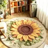 Alfombra Redonda de Visón Sintético con Visión Estéreo 3D para Sala de Estar en Casa Alfombra para Mecedora Alfombra de Mesita de Noche para Dormitorio temu Dropshipping