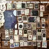 Paquete de 50 pegatinas Zaomo, con la serie "Billetes Antiguos Como Poesía", para diseños retro creativos, journaling, decoración de marcos de fotos DIY y collage
