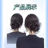 Estrela de cabelo falso com botão de cabelo quebrado clipe de fixação cabeça redonda baixo fofo natural preguiçoso artefato de cabelo para estilizar