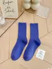 Calcetines de Colores para Niños Ins Súper Fire Morado Naranja Rojo Rosa Calcetines Medios Calcetines de Danza Moderna con Pantalones de Tiburón