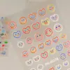 Pegatina de uñas de dopamina de moda 5D relieve hueco caricatura patrón diy pegatina de arte de uñas joyería HG