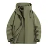 Chaqueta exterior estilo montaña 2026 modelo para pareja, abrigo cálido cortavientos de forro polar tres en uno, desmontable para hombres y mujeres, adecuado para montañismo