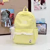 Nova Mochila de Viagem de Renda Xadrez para Meninas de Verão, Mochila Escolar para Alunos do Ensino Fundamental, Pequena Mochila para Passeio de Primavera e Piquenique para Mulheres