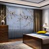 Cortina Mediana Simple Moderna Pantalla de Ventana Semisombreada Gasa de Cáñamo Engrosada Transparente Permeable Dormitorio Sala de Estar Cortina Pantalla de Ventana Hogar