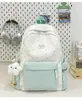 Mochila de estilo japonés, nueva, de alto valor estético, fresca y dulce, de colores caramelo, para estudiantes de secundaria y preparatoria, ligera y de gran capacidad, con doble hombro