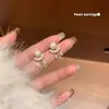 Exquisitos Pendientes de Borla con Gota de Agua de Zirconia y Perla para Mujer, Pendientes Únicos y Hermosos con un Toque de Lujo Ligero y de Alta Gama, Pendientes de Diseño de Nicho