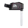 Nova Luz Traseira Criativa para Bicicleta, Mountain Bike, Bicicleta de Estrada, Luz para Pedalar à Noite, Luz de Advertência de Segurança, Luz Indicadora de Fluxo de Água