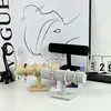 Soporte de terciopelo Lanjun para pulseras, soporte para joyas, diadema, collar, soporte de exhibición de accesorios, estante de exhibición de pulseras, soporte de pulseras de múltiples capas para puestos callejeros