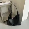 Bolsa de ombro retrô minimalista transfronteiriça com toque de alta qualidade, estilo casual, bolsa tote fashion com design de padrão trançado, bolsa de mão tendência