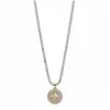 Colar Pingente Flor de Zircônia de Camada Dupla, Design de Nicho, Moderno e Exquisito, Corrente Elegante para Clavícula, Toque de Luxo Leve e de Alta Qualidade
