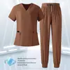 Trajes de quirófano finos hechos a medida para hombres y mujeres, uniformes de quirófano de verano con manga corta y pantalón largo para salas de operaciones, hospitales de mascotas y clínicas dentales