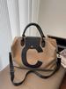 Bolsa de Viaje Transfronteriza de Gran Capacidad para Distancias Cortas para Hombres, Bolso Tote Simple, Moderno y Versátil con Letras, Bolso de Hombro para Mujeres, Adecuado para Salir