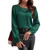Blusa de cuello redondo nueva transfronteriza de Amazon para Europa y Estados Unidos