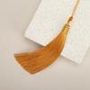 Anillo de tracción de cuentas doradas de 12 cm borla espiga accesorios para ropa hecho a mano DIY linterna saquito colgante outlet de fábrica
