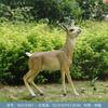 Decoración de paisaje de jardín al aire libre, simulación de antílope animal, escultura de plástico reforzado con fibra de vidrio, artesanías de jardín, decoración, fuente de fábrica