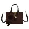 Bolso de Hombro Individual Retro de Ante Transfronterizo 2026 Nuevo Pequeño de Nicho Temperamento Moda Diario Simple Bolso Cruzado de Mano