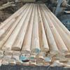 Pino Diámetro 8cm Madera Redonda Brazo de Valla de Madera Barra de Madera Anticorrosión Viga Cilíndrica Viga de Habitación Columna de Tronco Columna de Tienda