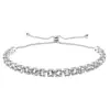 Pulseiras de Joias Transfronteiriças, Luxo Leve, Pulseiras de Liga de Alta Qualidade com Imitação de Cristal Zircônia, Pulseiras Femininas da Moda, Atacado de Joias