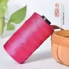 Hilo de seda de hielo, algodón mercerizado y cinta plana de lino para cojines tejidos a mano DIY, zapatos, sombreros de protección solar primavera/verano y tejido de bolsas