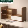 Prateleira de Armazenamento para Mesa, Estante de Mesa, Armazenamento para Mesa de Estudante em Casa, Armário de Canto Multicamadas, Suporte para Estação de Trabalho de Escritório