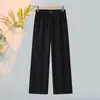 Calça Mom de alta qualidade, calça de corte reto, novas calças de outono 2026, outono e inverno, calça pantalona solta de cintura alta para mulheres de meia-idade e idosas