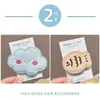 Artefacto para Pelo Rebelde Infantil Pegatina Mágica Nuevo Estilo 2026 Estrella Lazo Pegatina para el Cabello Niña Bebe No Dañino Adorno para la Cabeza Accesorios para el Cabello