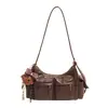 Bolso tote de gran capacidad al por mayor transfronterizo para mujer, nuevo diseño de moda otoño/invierno 2026, bandolera multibolsillos para el día a día