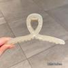 Pinza para el Cabello Grande de Peluche para Mujer 2025 Modelo Nuevo Pinza Tiburón de Gama Alta Estilo Coreano Sensación de Alto IQ Pinza Melard